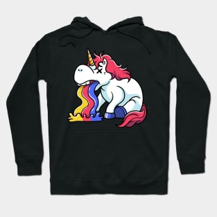 Unicorn Unleashed: The Puking Phenomenon Begins! Hoodie